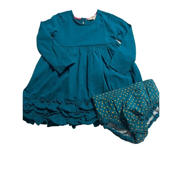 Matilda Jane County Fair Dress Infant Girls Size 18-24 months Pinecone Berry Blo - Picture 4 of 15